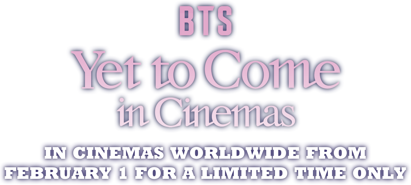 Title or logo for BTS: Yet To Come in Cinemas